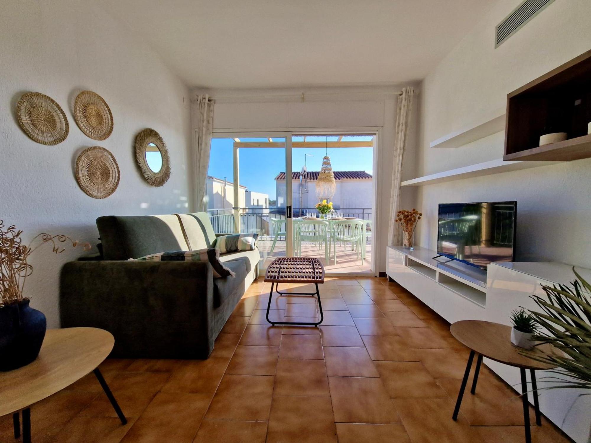 Gorgot P1 I Apartamento Con Terraza Y Piscina Comunitaria Cerca De La Playa エンプリアブラバ エクステリア 写真